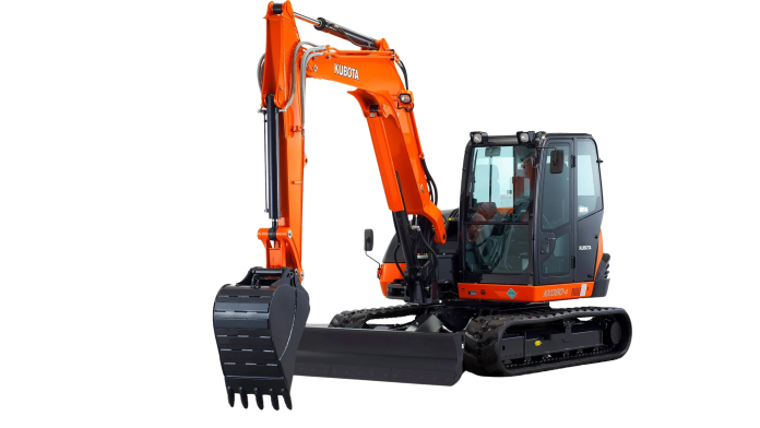 Kubota KX80 Mid-Sized Excavator rental