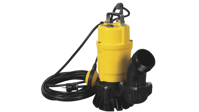 Wacker Neuson Submersible Water Pump with Float, 3600 GPH, 1 HP