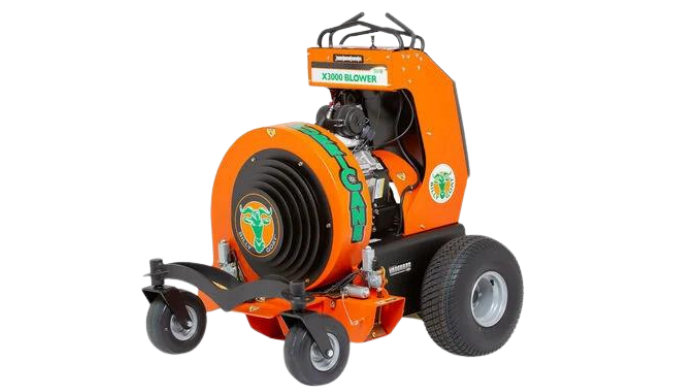 Billy Goat Hurricane X3000 Medium Wheeled Zero Turn Stand-On Blower – “StormBlower X3000” Rental