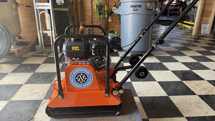 Vibratory plate compactor rental - single direction