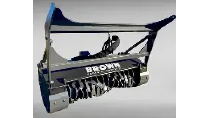 Skid Steer Mulcher (72") Brown BEAST TL7.0 Rental