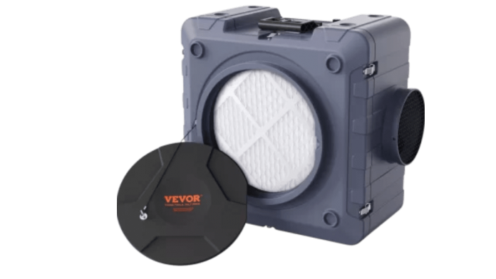 VEVOR MERV10 800 CFM Air Scrubber Rental : 003
