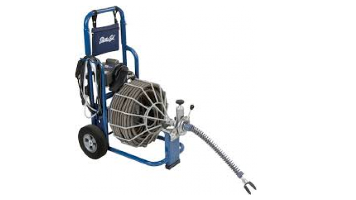 Drain Cleaner Rental &mdash; &frac34; in &times; 100 ft Auto Feed Complete Kit