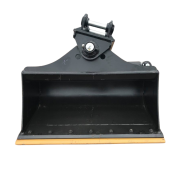 48-inch hydraulic excavator tilt bucket rental &mdash; grading attachment available at NorthPoint Equipment Rentals New Hampshire 