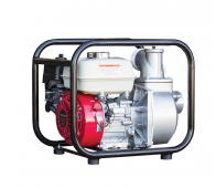 BravePro 3-inch semi-trash pump with Honda GX160 engine available for rent at NorthPoint Equipment Rentals in New Hampshire