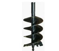 Rent a BravePro 16" &times; 36" earth auger bit with 1-3/8" hex drive in New Hampshire. For large tree planting, wide sonotube footings, and oversized post bases. Five NH locations.