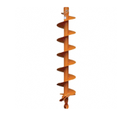 BravePro 8-inch by 36-inch earth auger bit with 1-3/8 hex drive for rent in New Hampshire